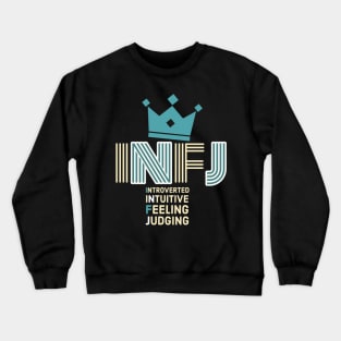 INFJ - Typography Design 2 Crewneck Sweatshirt